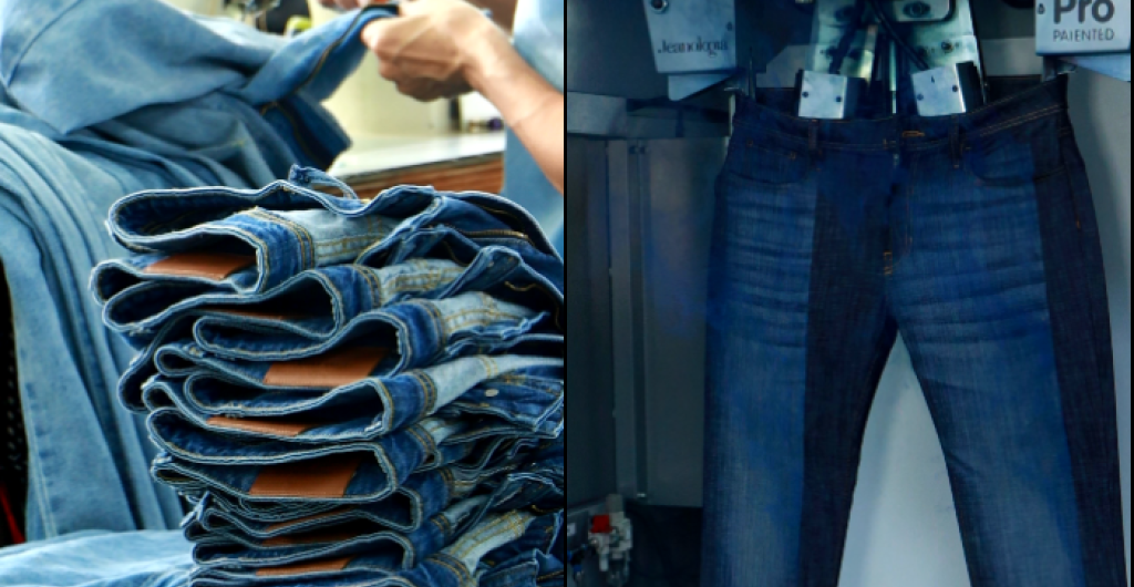 Prendas sostenibles en Arturo calle.